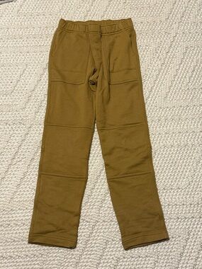 NWOT Tea Collection Tan Cotton Sweatpants, size 10